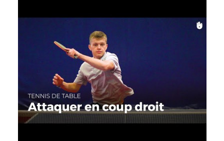 Coup Droit par un gaucher
